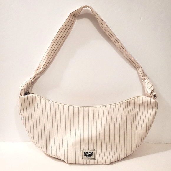 Jean Paul Gaultier - Striped Hobo Bag Purse - Picture 1 of 6